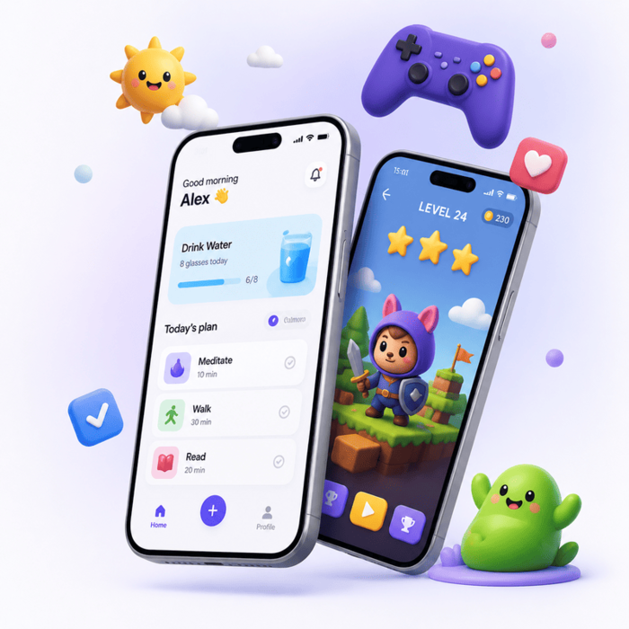 Friendly apps and games on mobile
