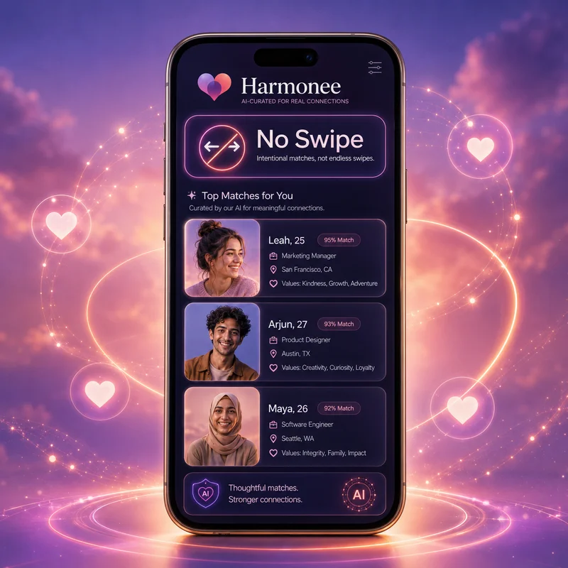 Harmonee connection suggestions